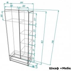 Шкаф платяной Мебелеф-10 | фото 7