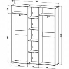Шкаф платяной Тунис-8 | фото 2