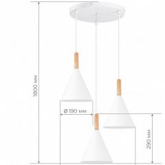 Подвесной светильник EVOLUCE Arket SLE1255-513-03 | фото 3