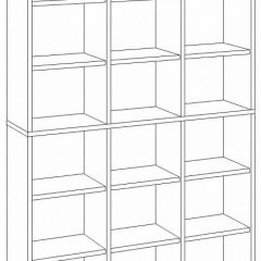 Шкаф книжный Домино СУ(ш3в2)+6ФГ | фото 2