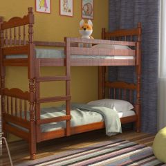 СОНЯ Кровать двухъярусная с 2 ящиками (Орех) | фото 2